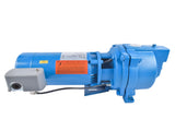 J5S 1/2 HP 115/230 V Cast Iron Shallow Water Well Jet Pump 3500 RPM Blue 96861587