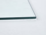 Tempered clear glass top.80CM square W234P363933