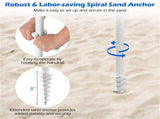 6.5-foot outdoor umbrella, elegant white 82228550