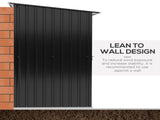 Outdoor Garden Storage Shed Galvanized Steel Tool House 60583842