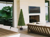 6FT Artificial Conical Topiary Trees UV Resistant Faux Cedar Bushes and Evergreen Shrubs, Fake W2945P279021