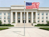 20FT Heavy Duty Telescoping Flagpole Kit, 3x5 American Flag for Outside 38831817