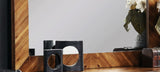 Mirror, No Assembly Required, Chestnut Finish B108P163871
