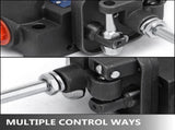 Hydraulic Valve 2 Spool Hydraulic Joystick Control Valve 11gpm Hydraulic Directional Control Valve T3342P359995