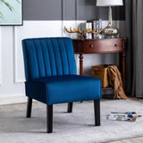 Reese Mid Century Modern Accent Chairs Set of 2 with Minimalist Design, Elegant Velvet Upholstery B2735P271030