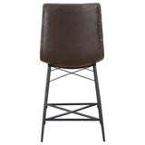 Brown Tufted Counter Height Stool B062P153530