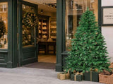 6FT Half Christmas Tree, 427 PVC Tips, 250 Warm White Lights with 8 Modes & Remote, US Plug 40446697