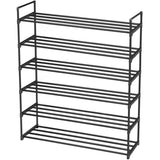 ZNTS 6 Tiers Shoe Rack Shoe Tower Shelf Storage Organizer For Bedroom, Entryway, Hallway, and Closet 37112785