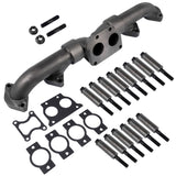 Complete Exhaust Manifold With Mounting Kit Replacement for Cummins ISX CM570 3680650 New 57747812