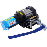 ATV/UTV Winch- 12 V 3500LBS Electric Winch with Steel Cable, Wire and Wireless Remote Control, W465127131