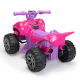 ZNTS Kids Ride-on ATV, 6V Battery Powered Electric Quad Car with Music, LED Lights and Spray Device, 4 W2181P154961