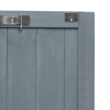 K&K 53.3" Outdoor Kitchen Island with Raised Shelf, Solid Wood Storage Cabinet with Stainless Steel N707P250628G
