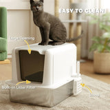 ZNTS Cat Litter Box、Cat Litter Box Enclosure 77756697