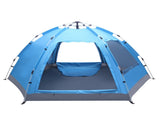 3-4 Person Automatic Family Tent Instant Pop Up Waterproof for Camping Hiking Travel Outdoor 19097728