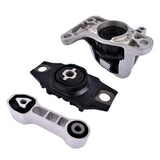 ZNTS Engine motor transmission mount 3pcs For Fiat 500 2012-2018 1.4L Abarth 68073217 39213983