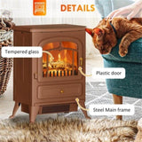 ZNTS Electric Fireplace Heater 15087052