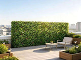 12PCS 20x20 in Artificial Boxwood Panels, Sun-Protected Privacy Hedge Fence for Indoor & Outdoor 59407082