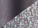 Queen Size Headboard in Black Metal and Blue Fabric B202P223756