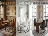 2-Pack - Premium PU office/dining chairs with high-density foam, sturdy iron legs , W2920P411149