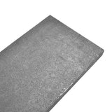 Cutting Edge Bucket Hardened Unpainted 30MnB Silver Fits for Skid Steer Loader 84"x6"x3/4" 33148573
