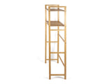 64 in Freestanding Over-the-Toilet Shelf Unit, Bamboo 41567200