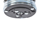 A/C Compressor with Clutch w/2-Groove Pulley Replacement for Sanden 508 Style V-Belt HC5003C 77190859