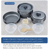 RV Outdoor Camping Pot Set 1-3 People Folding Picnic BBQ Pot Set 57424152