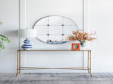 D36" Traditional Decor Style Round Antique Glass Wall Mirror, Wall Decor for for Bathroom Entryway W2078126446