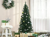 6 foot green Christmas tree with bracket 45999556