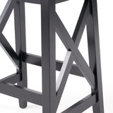 SADDLE BARSTOOL 65637.00LGRY