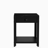 Square double-layer coffee table with hidden compartment and fingerprint lock - Living room dining W396P305922