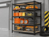 72" H Garage Shelving Heavy Duty 1500 LBS 5 Tier Storage Shelves Adjustable Shelf Rack for Garage 98402706
