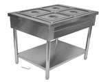 4-Pan Commercial Food Warmer, Professional Buffet Catering Food Warmer, Electric Steam Table, 15727590