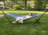 Double Hammock with Stand, Heavy Duty 2-Person Hammock for Outdoors & Indoors, Includes Portable 71083311