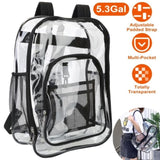 Large Clear Backpack For School Bookbag Heavy Duty Backpack Clear Backpack Heavy Duty 13673915