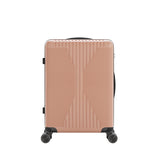 Non-TSA customs lock 3-in-1 PP trolley case, 20in, 24in, 28in PP rose gold 93160236