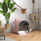 ZNTS Fully Enclosed Cat Litter Box/Cat Litter Box 29008748