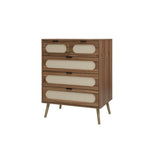 5 Drawer Cabinet, Accent Storage Cabinet, Suitable for Living Room, Bedroom, Dining Room, Study W688137513