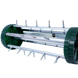 Lawn Aerator, Heavy Duty Rolling Lawn Aerator, Garden Yard Rotary Push Lawn Aeration with Steel 39005271