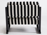 Mid-Century Modern Fabric Lounge Chair, Single Sofa Chair Armrests, Upholstered Lounge Chair W1249P479873