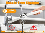 Rechargeable Heated Ice Scoop 45s Fast Heating Up to 158&degF, 2000mAh Cordless Self Heating Ice 03459513