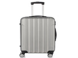 3-in-1 Multifunctional Large Capacity Traveling Storage Suitcase Silver Gray 52264925