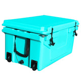 Hot Selling Blue color 65QT Outdoor cooler fish ice chest Box 2022 Popular Camping Cooler Box W136458176