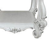 Bone White End Table with Bottom Shelf B062P189090