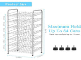 7-Tier Can Organizer Rack Dispenser for Pantry, Silver 89590635