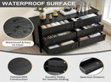 Black embossed P2 Particleboard MDF Melamine 120*40*80cm Framed Double-row Double-handle 88227557