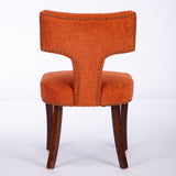 Mid Century Modern Dining Chairs Set of 2, Farmhouse Linen Fabric Upholstered Accent Chair Curved W1143P186368