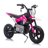 24V Kids Ride On Electric Toy Motocross Motorcycle,200W High Speed Hub Motor,Rear wheel shock W1578P225049