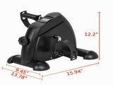 W002K Home Use Hands and Feet Trainer Mini Exercise Bike Black 07836638
