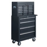 ZNTS steel tool box black 73451145